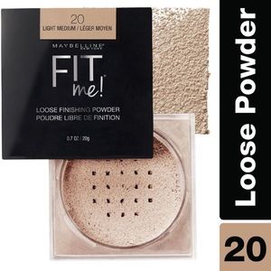 Maybelline Fit Me Loose Finishing Powder, Light Medium, NWT